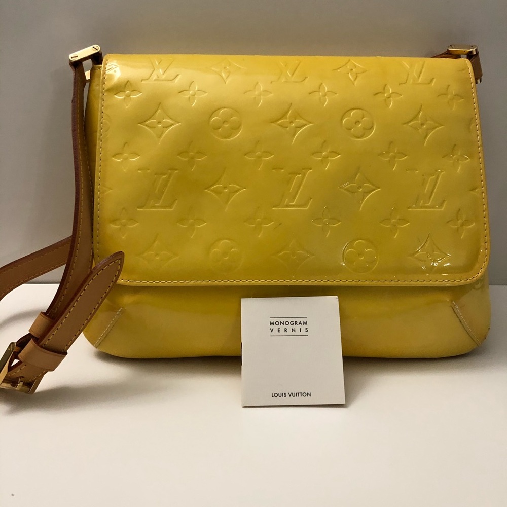 Monogram Yellow Vernis